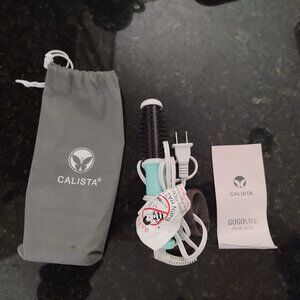 Calista GoGo Mini Round Brush Hair Styling Tool CL-005A Teal Green